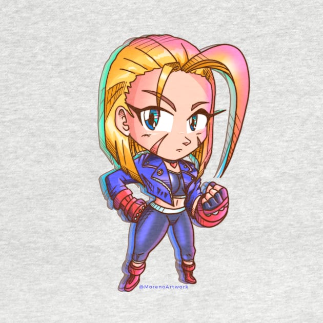 Cute Chibi Cammy SF6 T-Shirt by MorenoArtwork